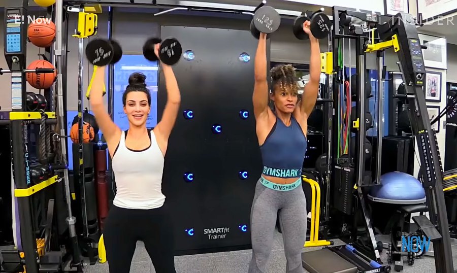 Kim K Debuts Shows Simple, Killer Move That Makes the StairMaster Harder