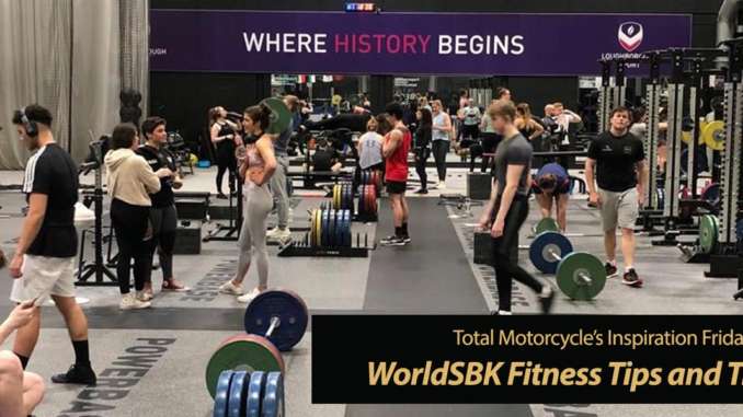 WorldSBK Racer Fitness Tips and Physical Training Program. Stay Fit!